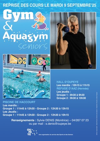 Gym et Aquagym Seniors